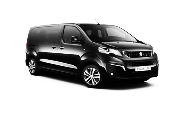 Standard Van for group airport transfers in Brussels, up to 7 people with child seat and free waiting.